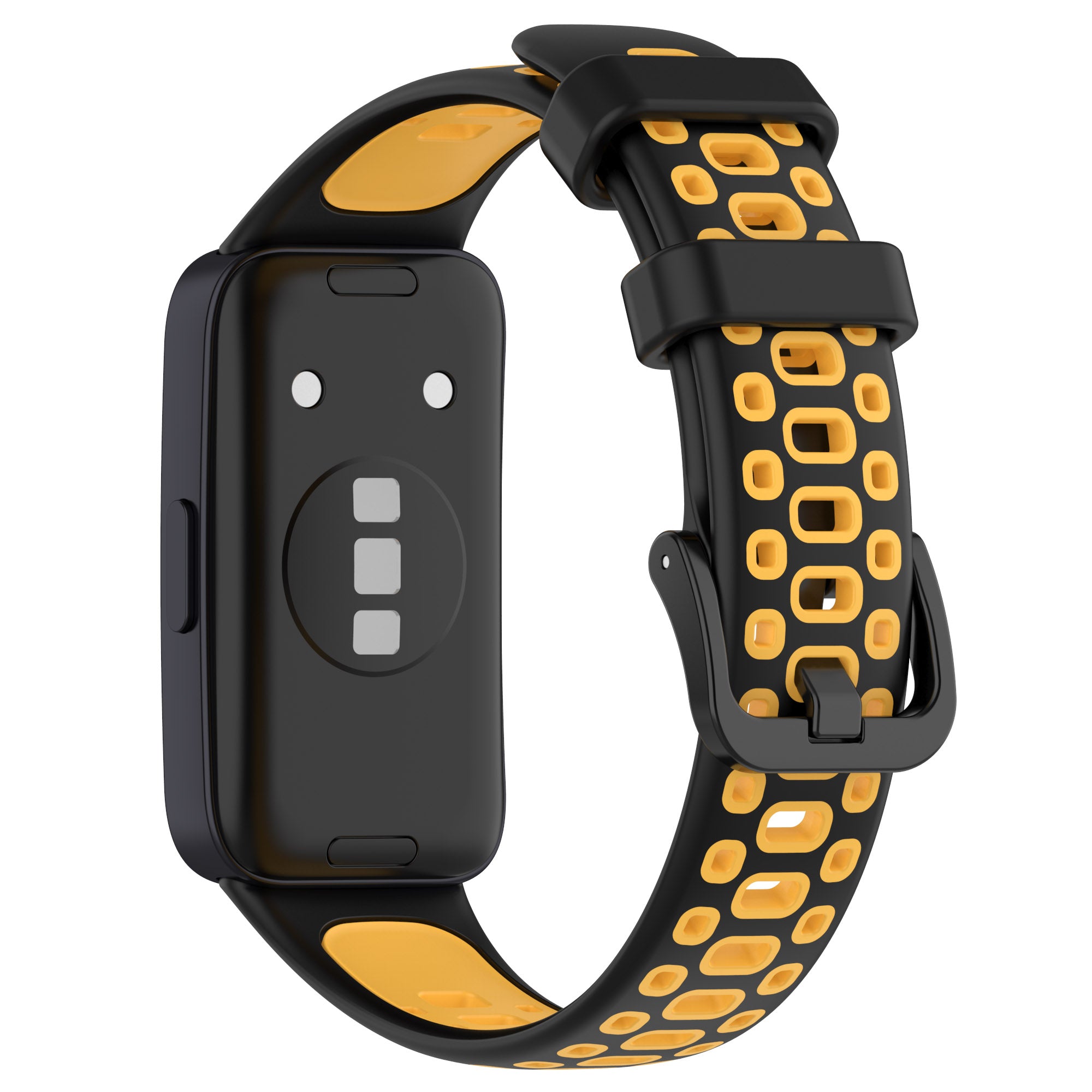 For Huawei Band 8 Adjustable Silicone Watch Band Dual-color Replacement Strap For Huawei Band 8 Adjustable Silicone Watch Band Dual-color Replacement Strap